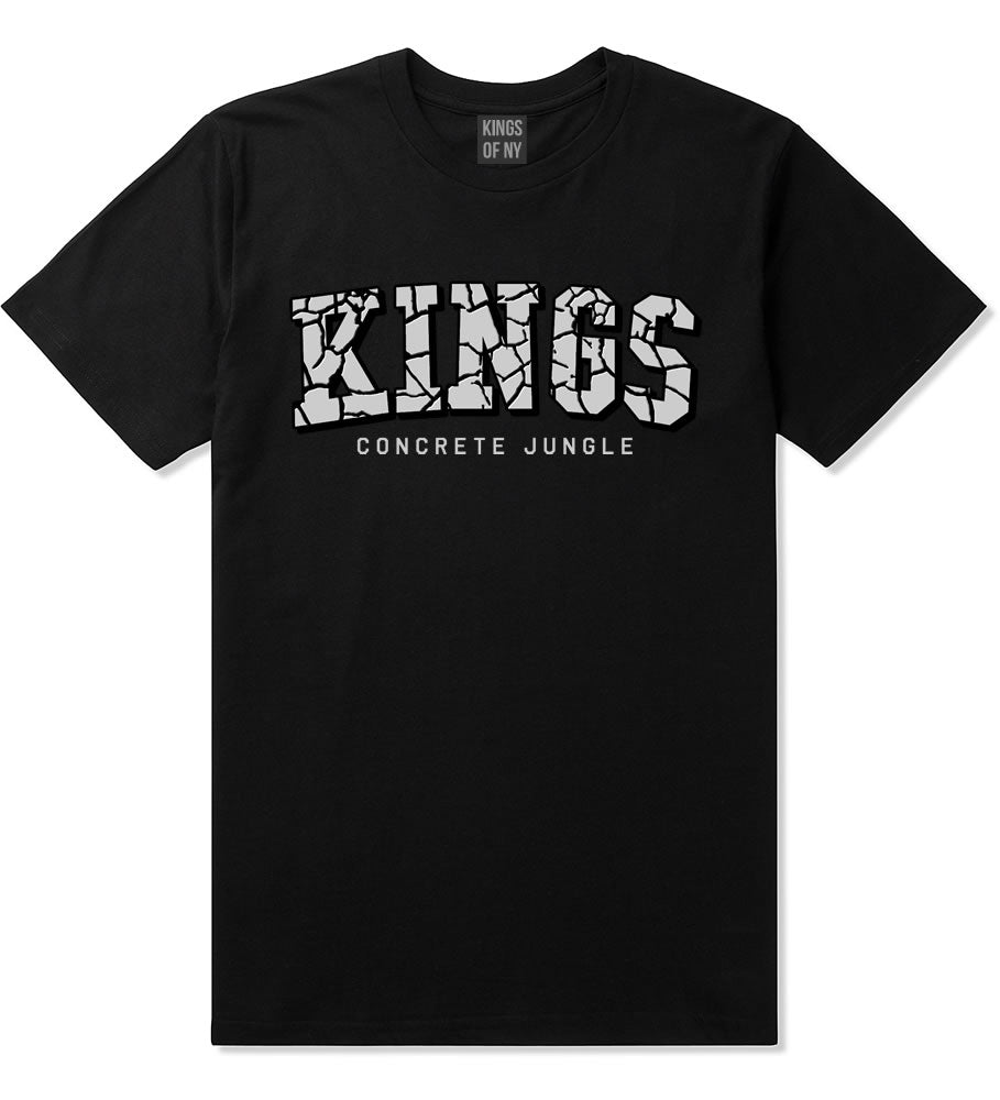 KINGS Conrete Jungle Mens T-Shirt Black