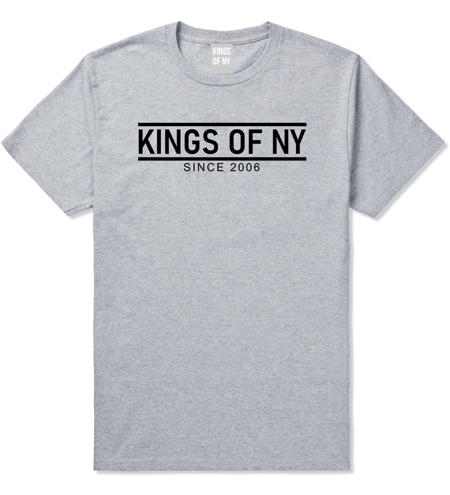 KINGS OF NY City Lines 2006 Mens T-Shirt Grey