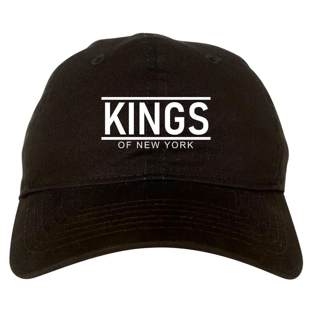 KINGS Of New York Lines Mens Dad Hat Black