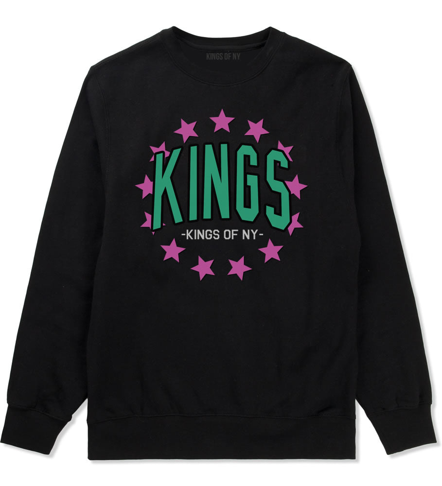 KINGS Stars F19 Mens Crewneck Sweatshirt Black