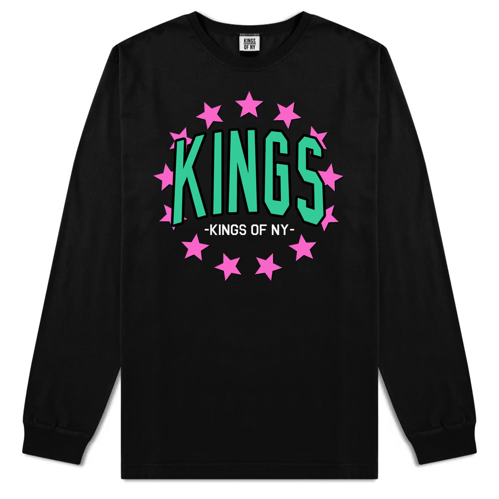 KINGS Stars F19 Mens Long Sleeve T-Shirt Black