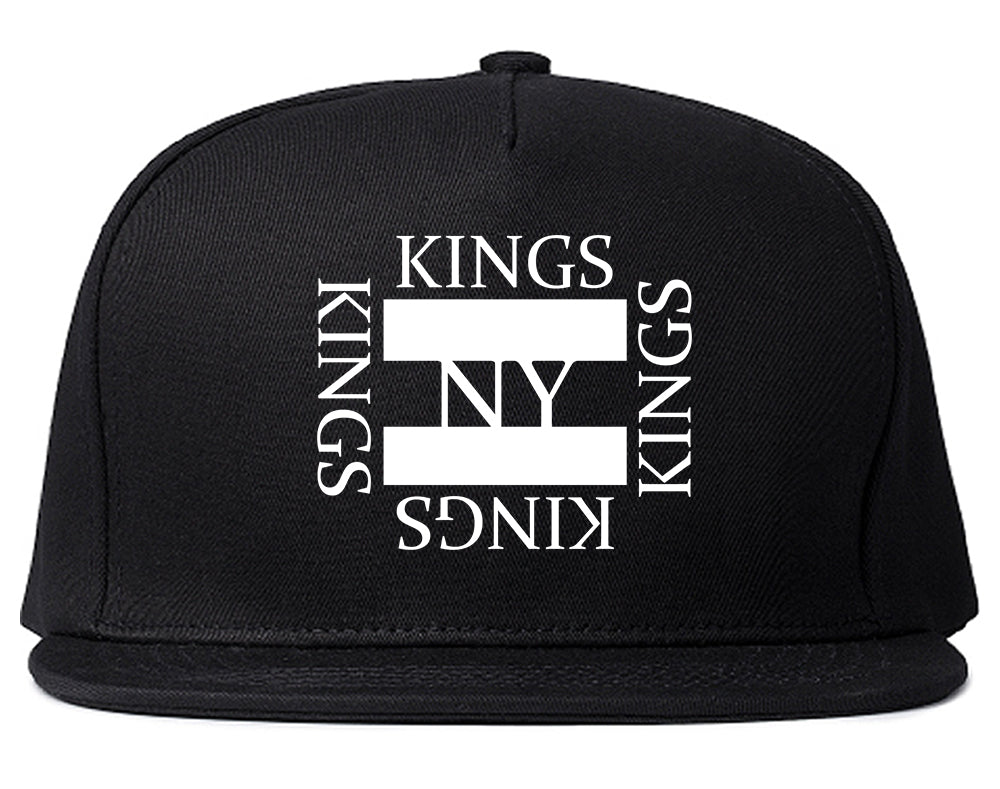 KINGS_Bootleg_High_Fashion Black Snapback Hat