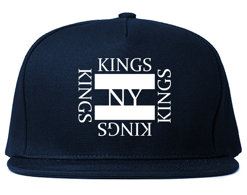 KINGS_Bootleg_High_Fashion Blue Snapback Hat
