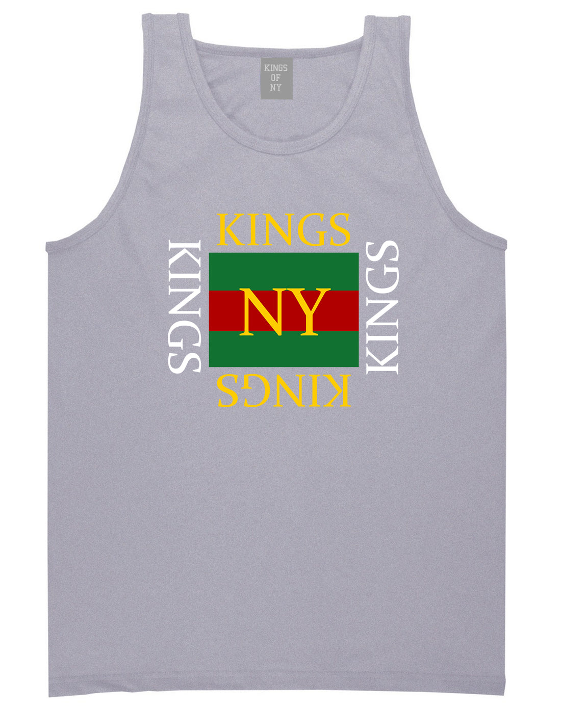 KINGS Bootleg High Fashion T-Shirt in Grey