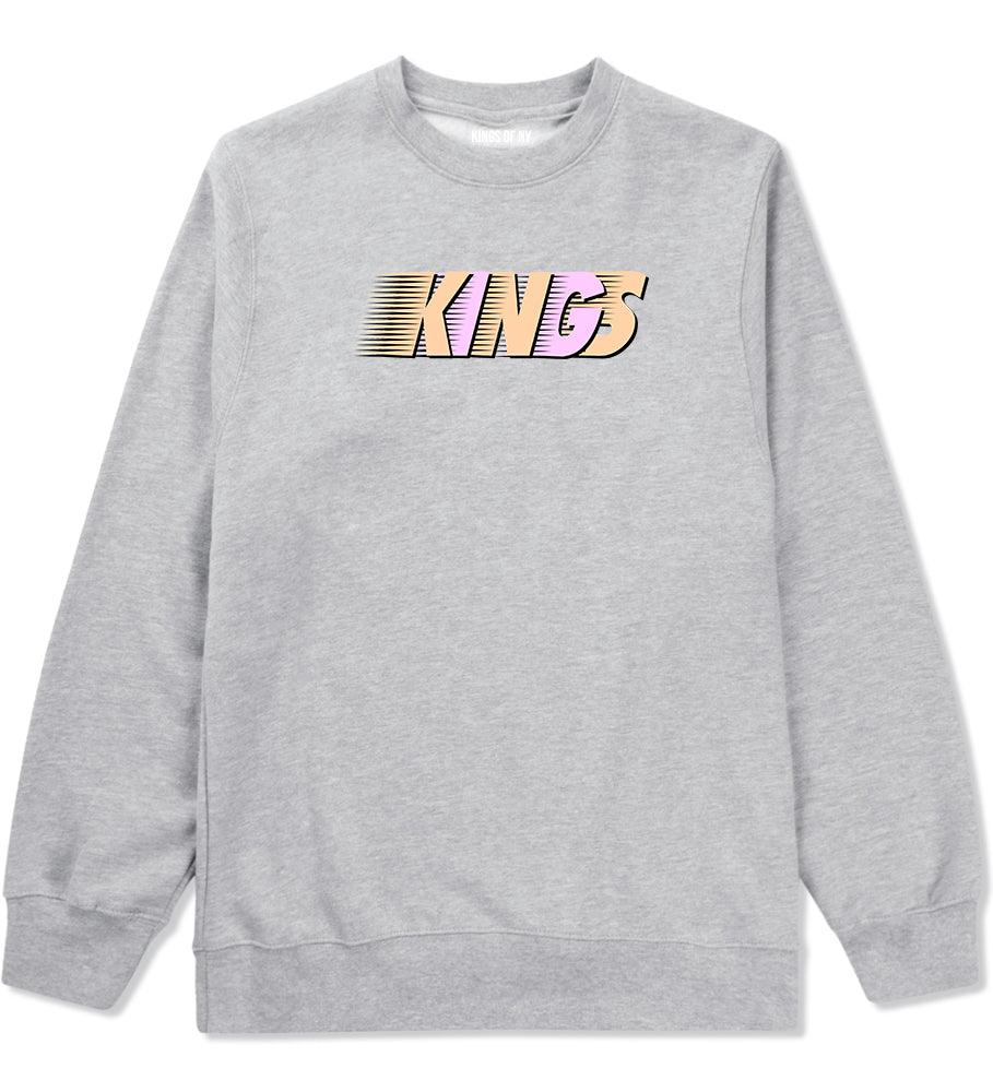 KINGS Easter Crewneck Sweatshirt in Grey