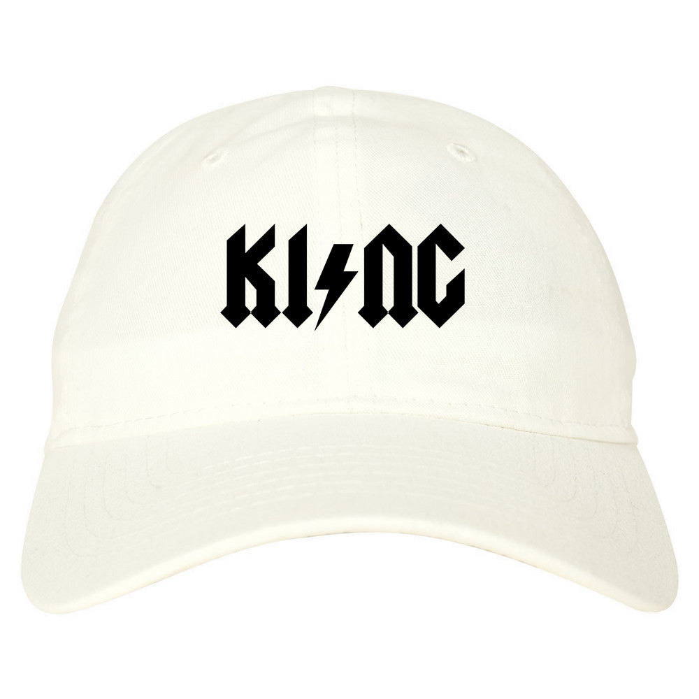 KI NG Music Parody Dad Hat in White