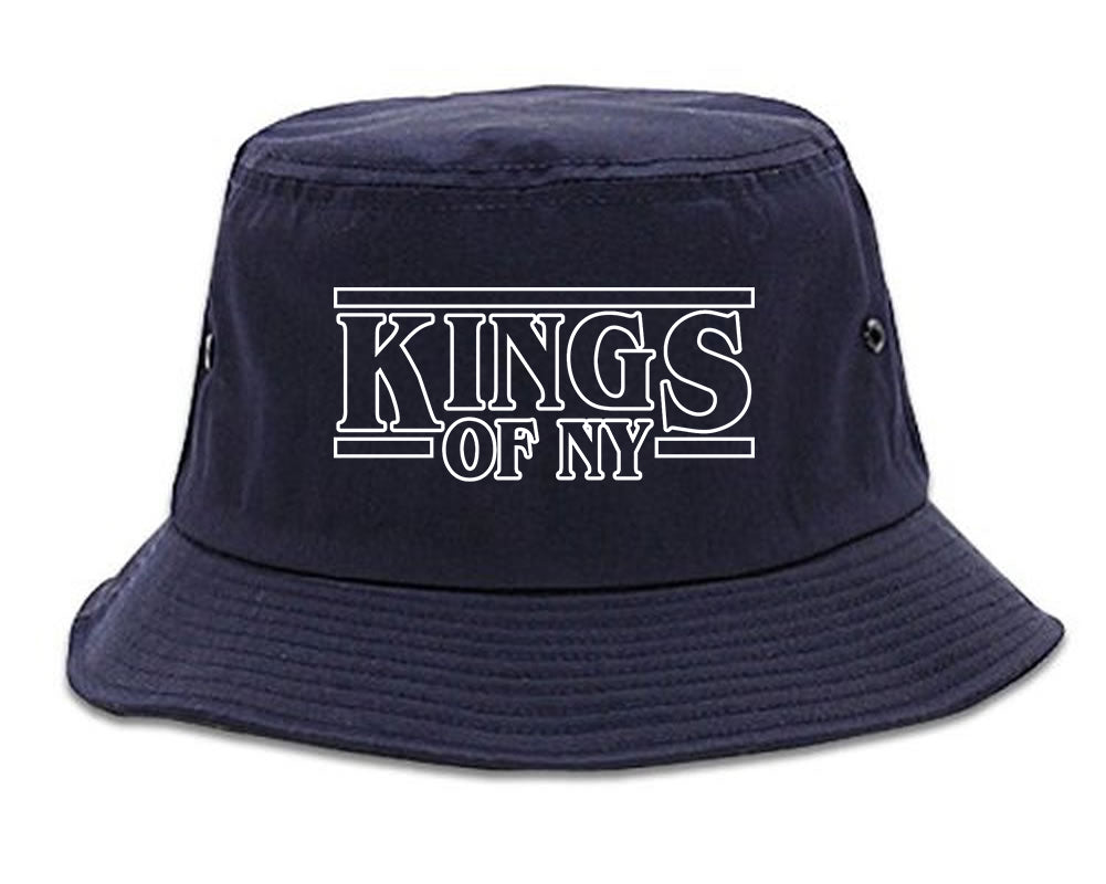 KONY Stranger Things Navy Blue Bucket Hat