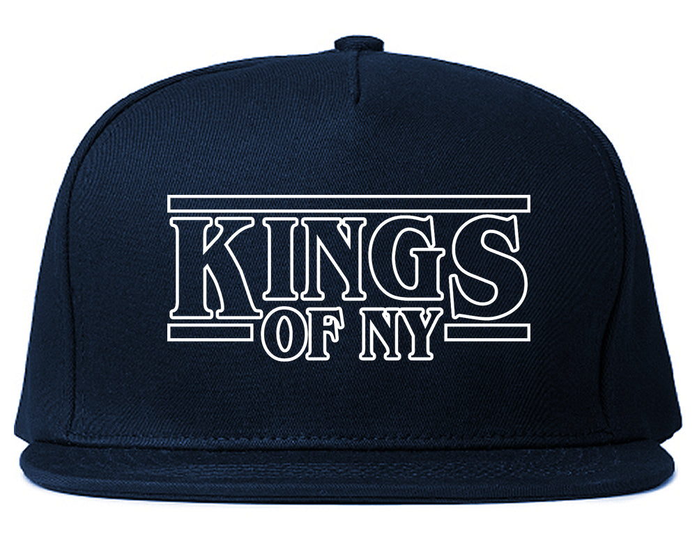 KONY Stranger Things Navy Blue Snapback Hat