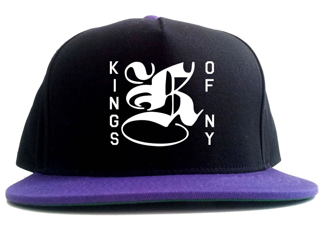 K Middle Chest 2 Tone Snapback Hat