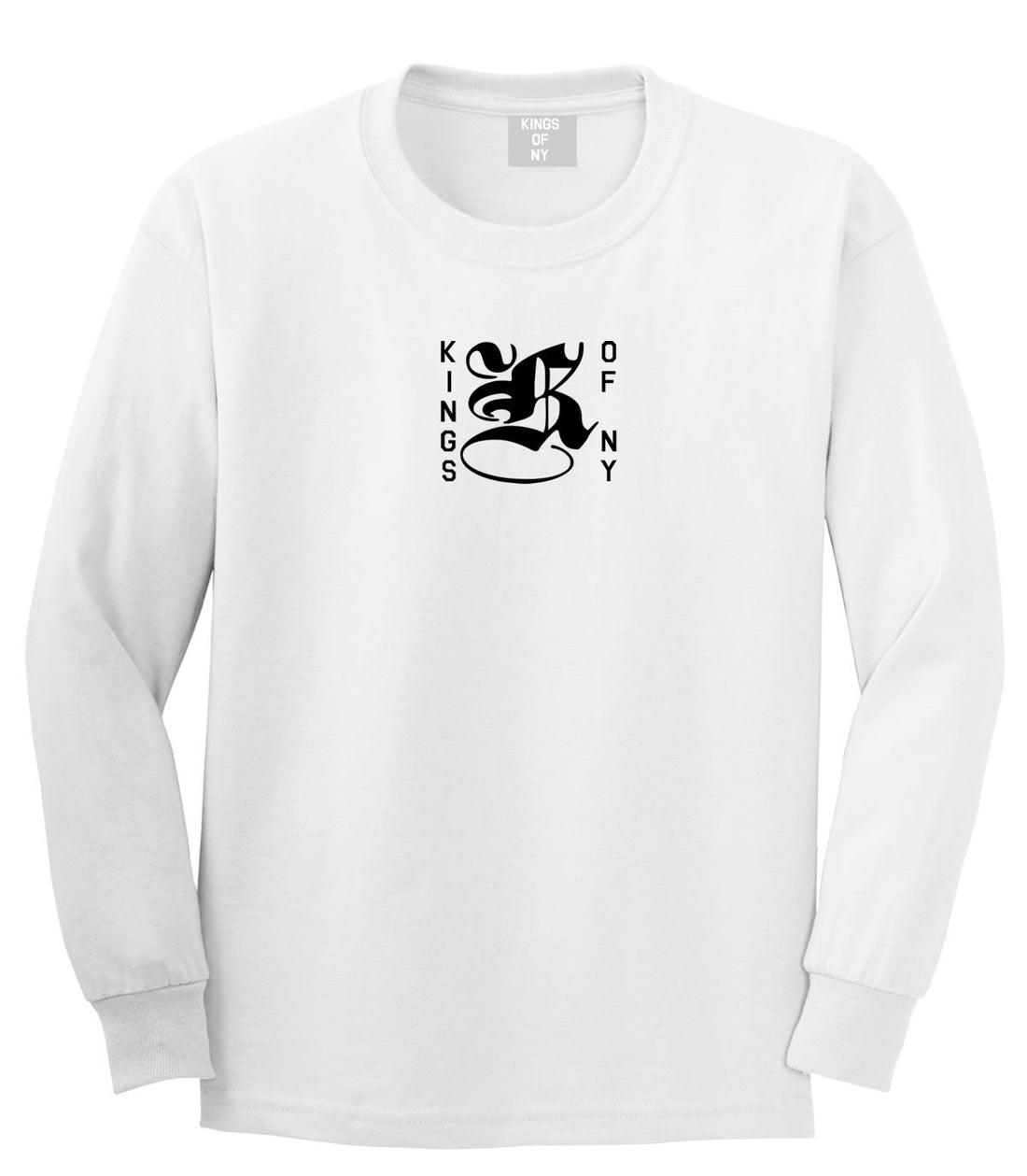 K Middle Chest Long Sleeve T-Shirt