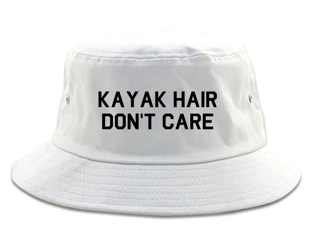 Kayak Hair Dont Care Mens Snapback Hat White