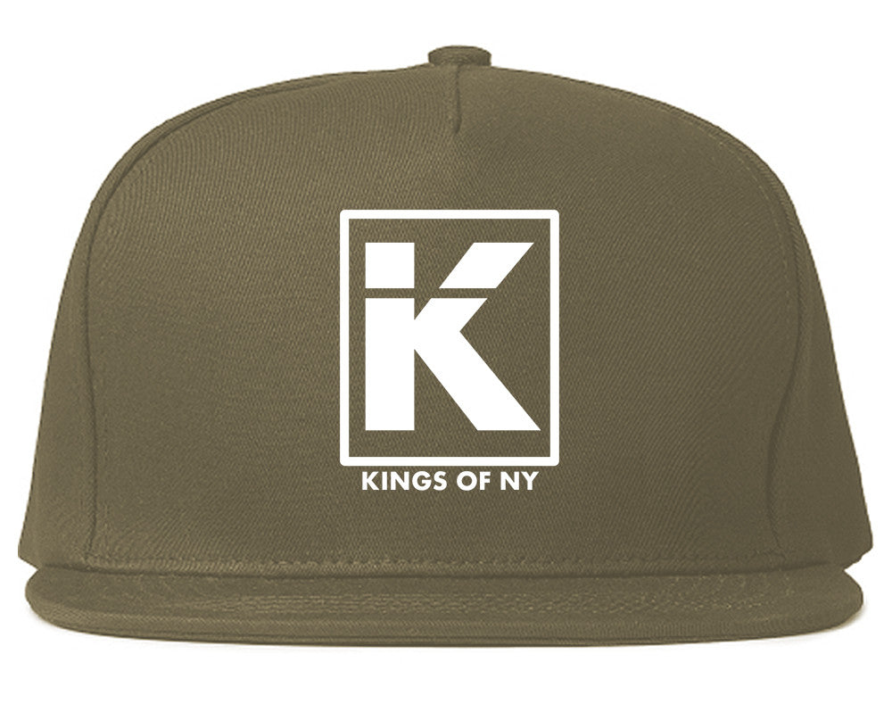 Kila Logo Parody Snapback Hat Cap in Grey