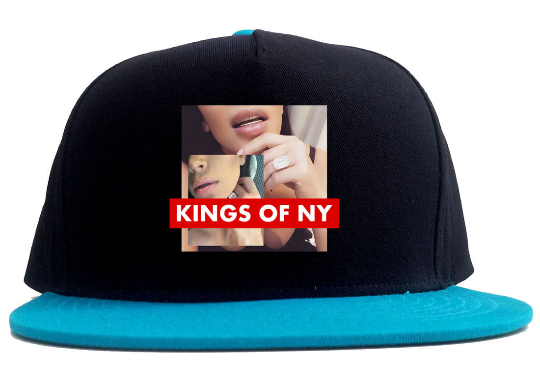 Kim Ring 2 Tone Snapback Hat Cap