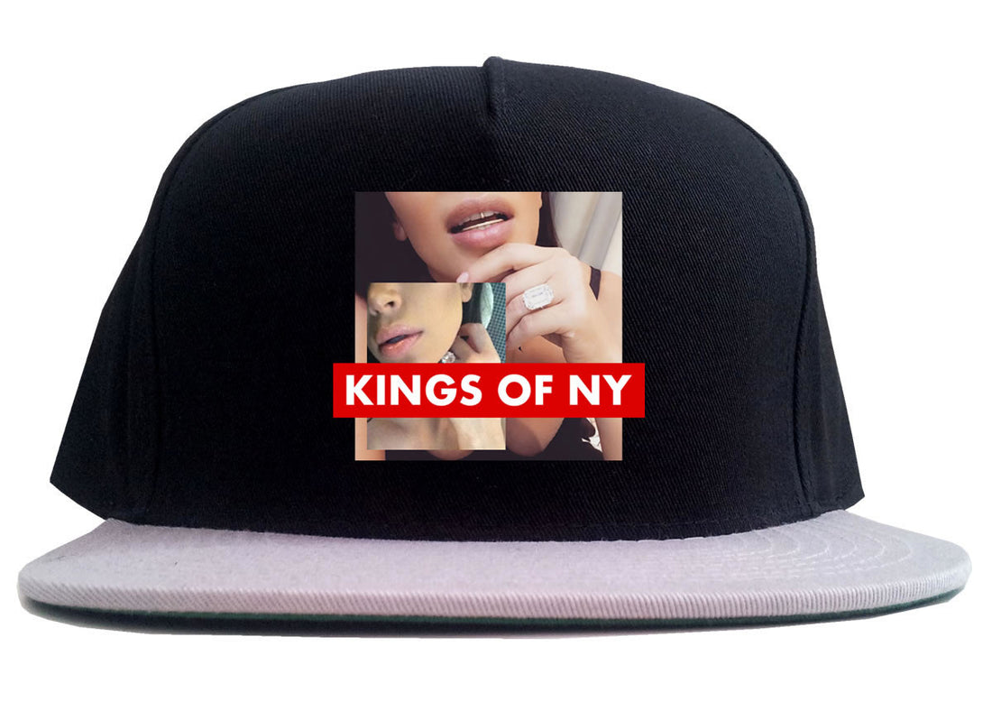Kim Ring 2 Tone Snapback Hat Cap