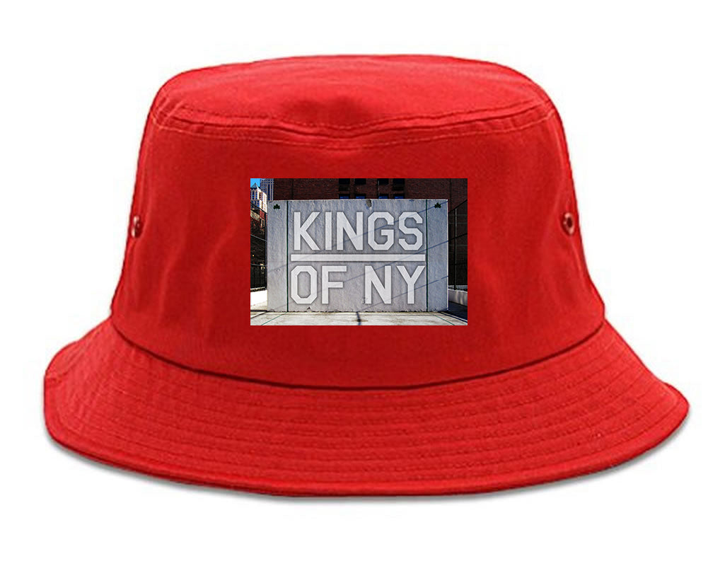 Kings Of NY Handball Court Mens Snapback Hat Red