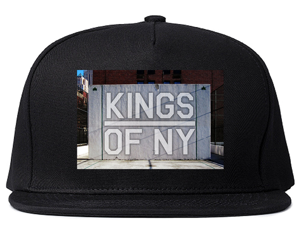 Kings Of NY Handball Court Mens Snapback Hat Black