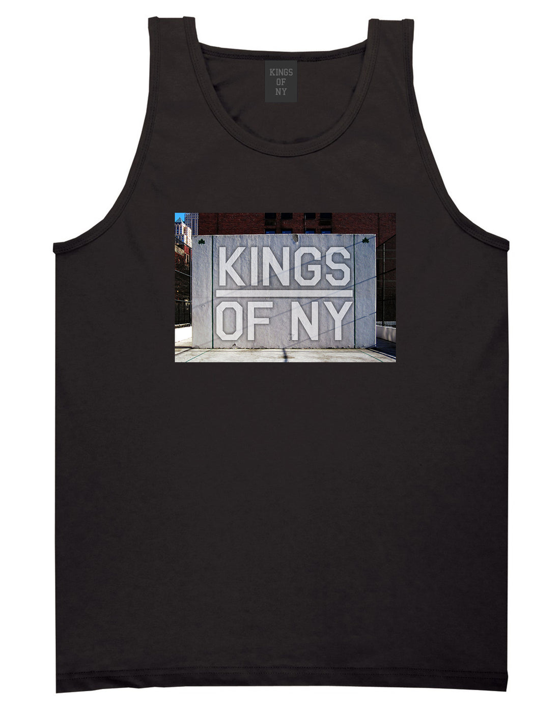 Kings Of NY Handball Court Mens Tank Top Shirt Black