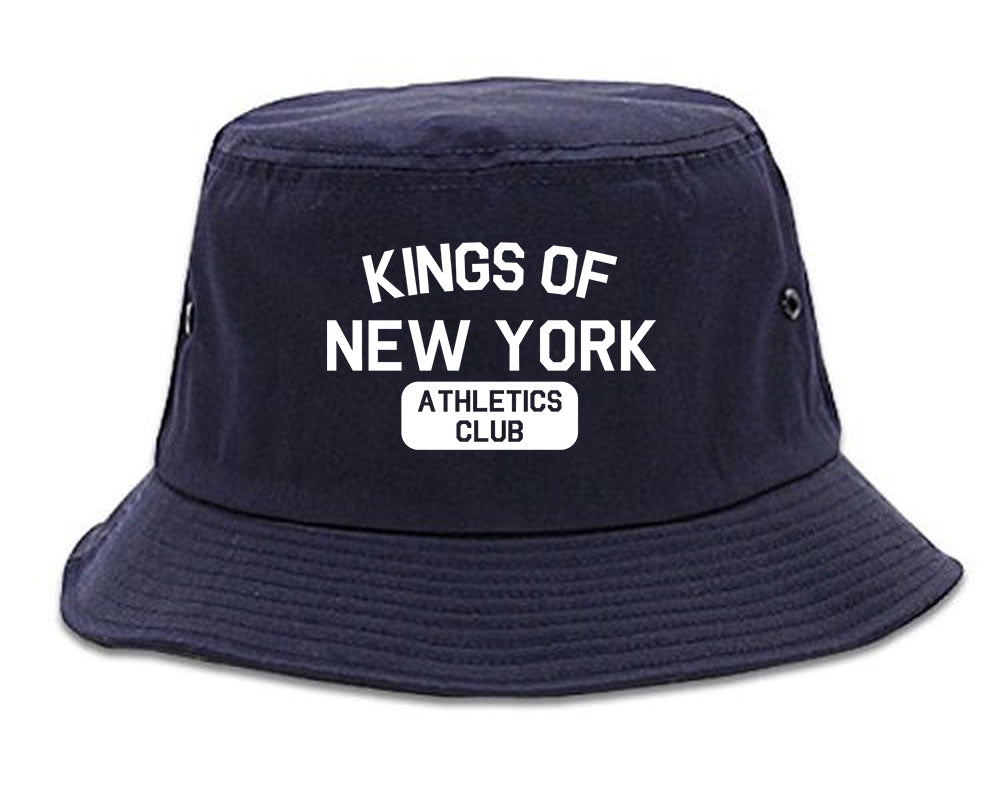 Kings Of New York Athletics Club Mens Snapback Hat Navy Blue