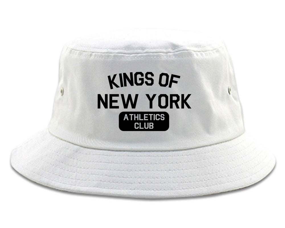 Kings Of New York Athletics Club Mens Snapback Hat White