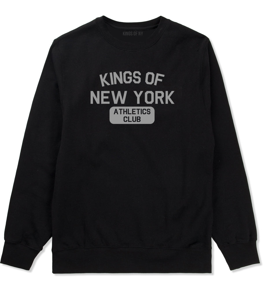 Kings Of New York Athletics Club Mens Crewneck Sweatshirt Black