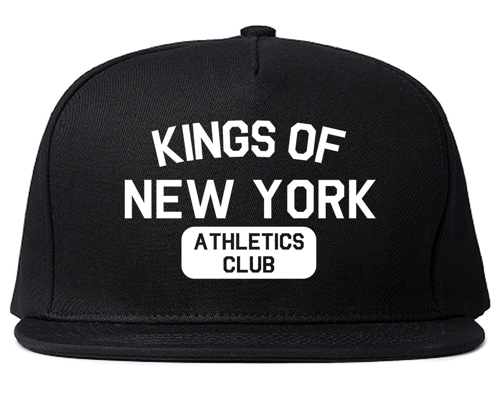 Kings Of New York Athletics Club Mens Snapback Hat Black