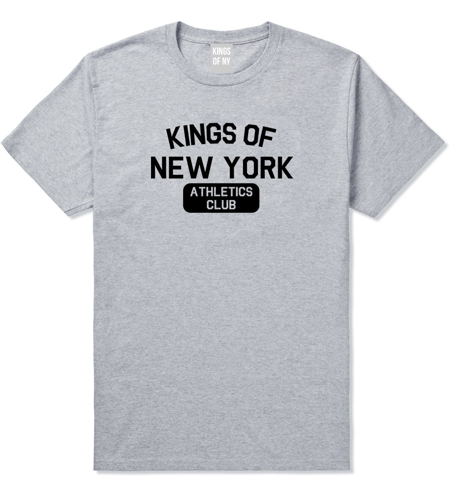 Kings Of New York Athletics Club Mens T Shirt Grey