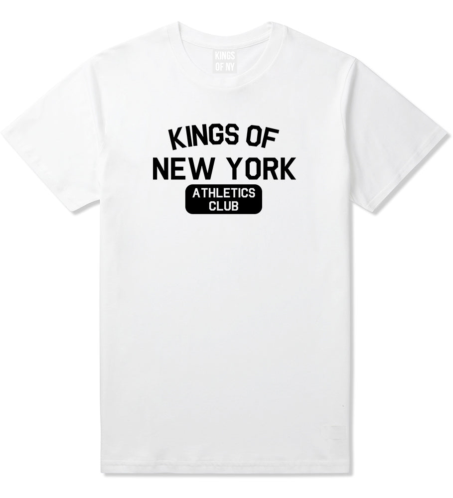Kings Of New York Athletics Club Mens T Shirt White