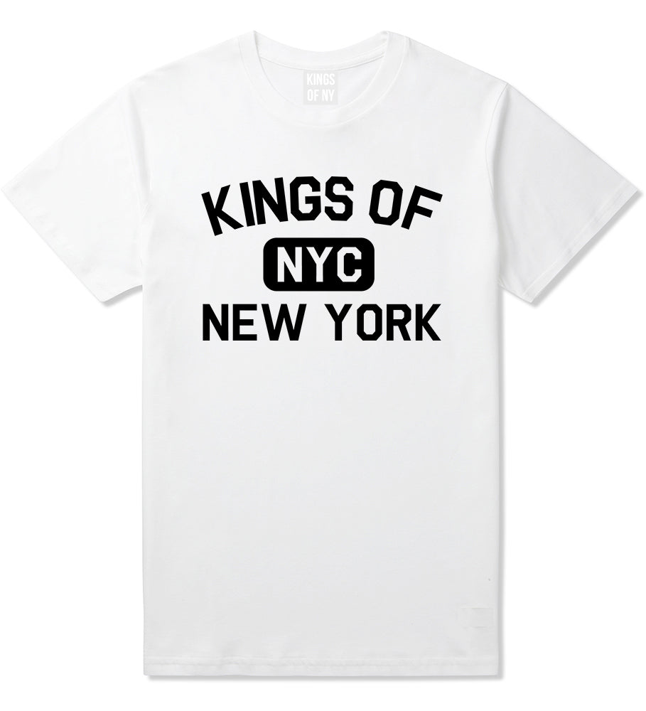 Kings Of New York Gym NYC Mens T-Shirt White