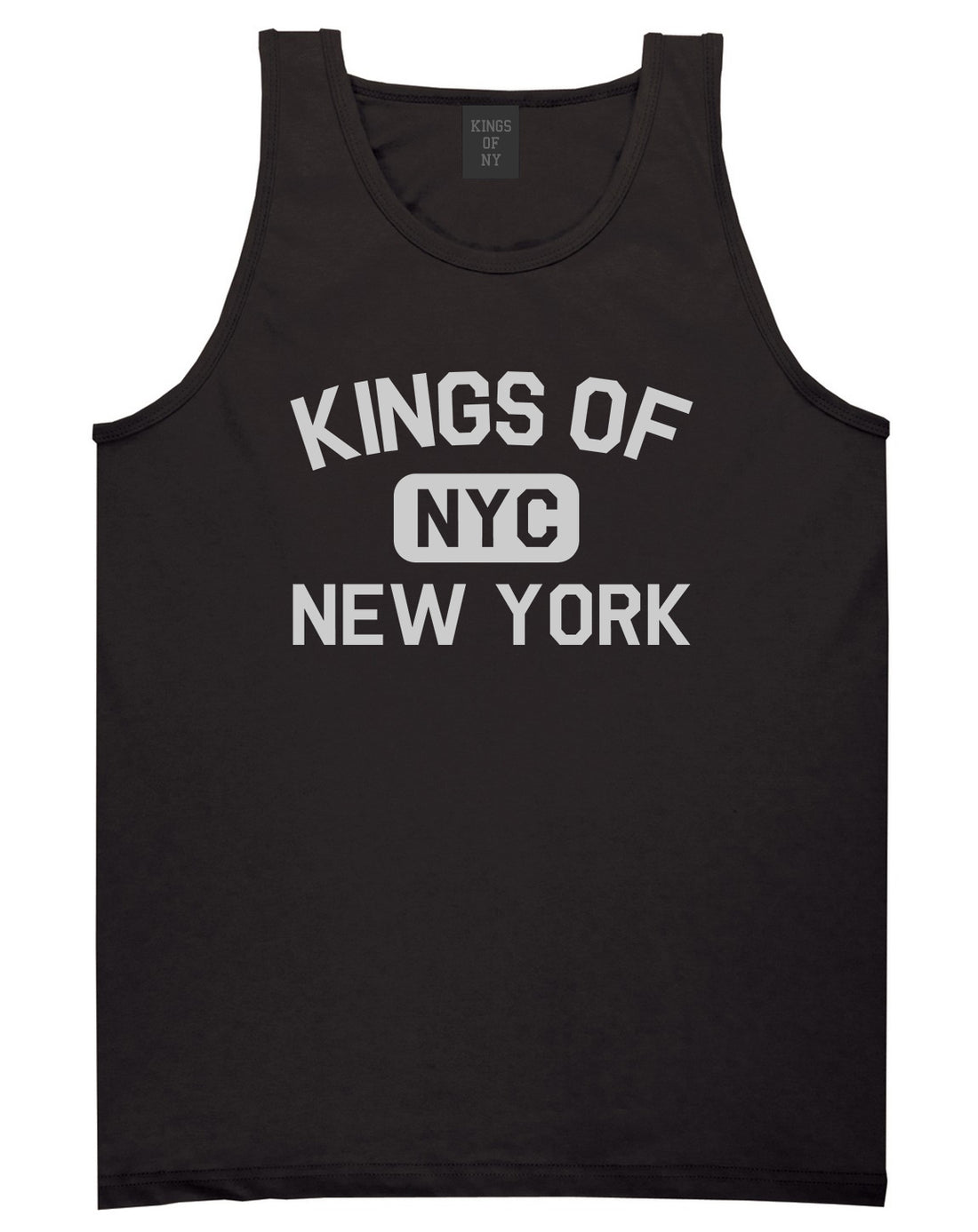 Kings Of New York Gym NYC Mens Tank Top T-Shirt Black