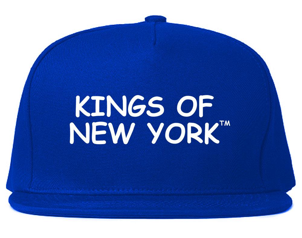 Kings Of New York TM Mens Snapback Hat Royal Blue