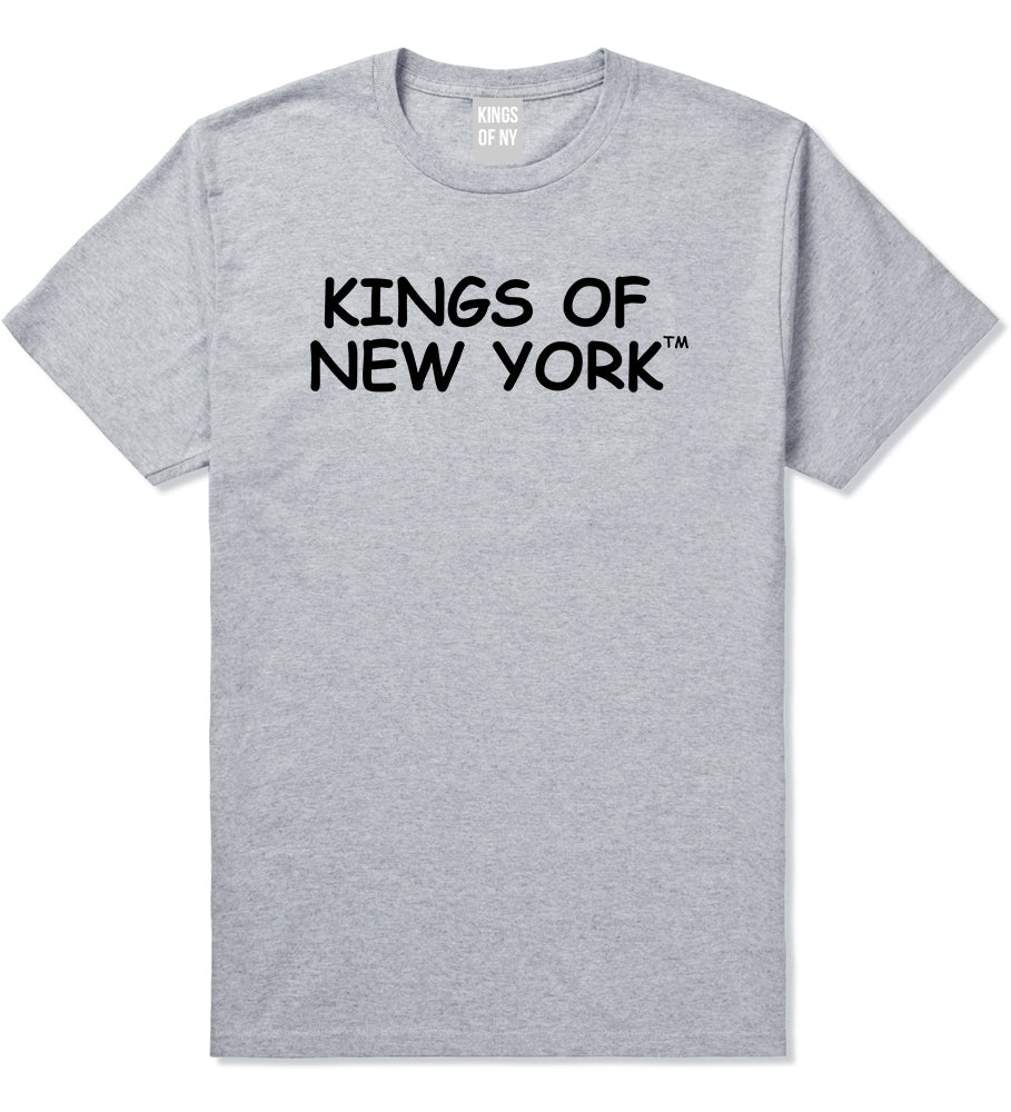 Kings Of New York TM Mens T-Shirt Grey