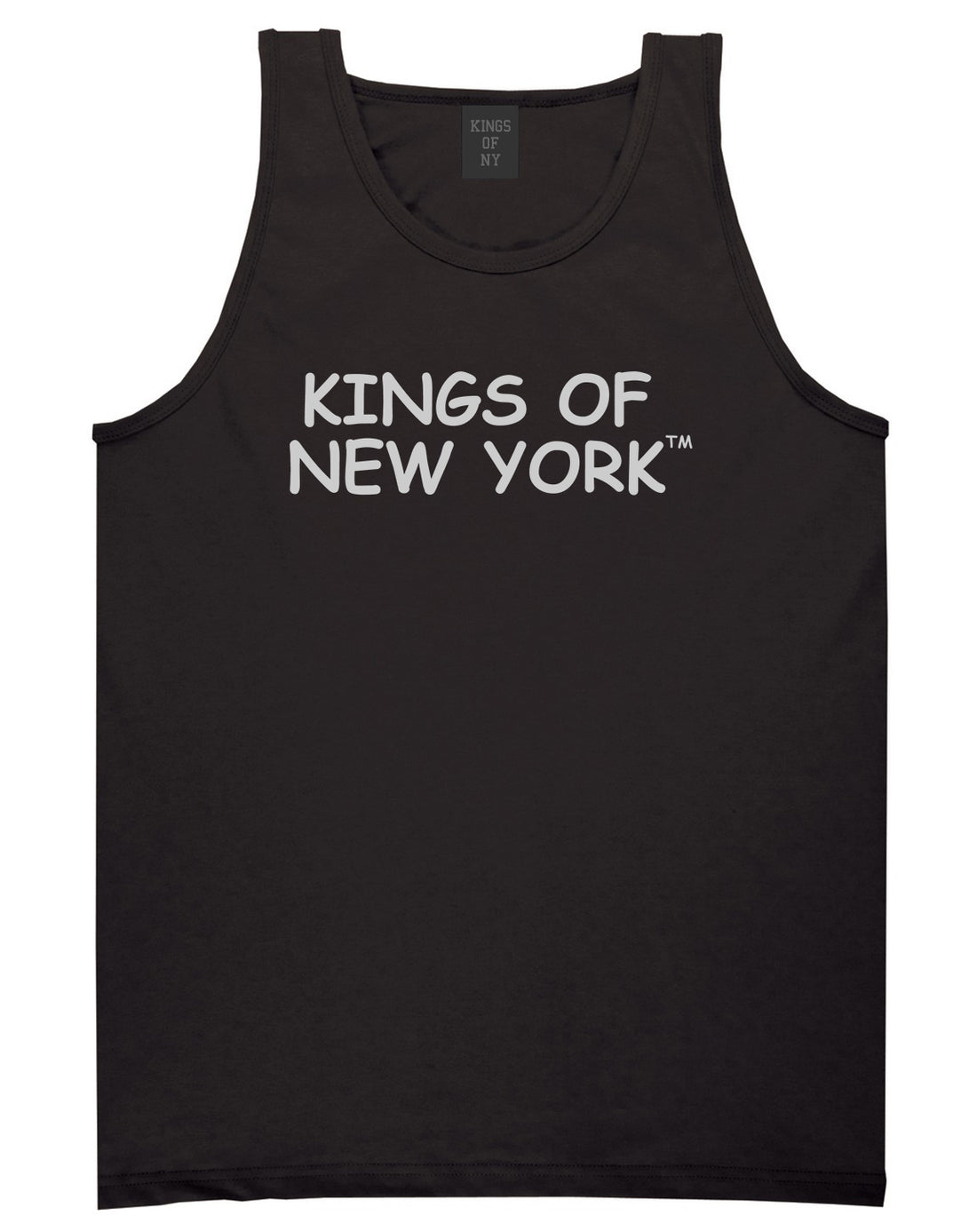 Kings Of New York TM Mens Tank Top T-Shirt Black