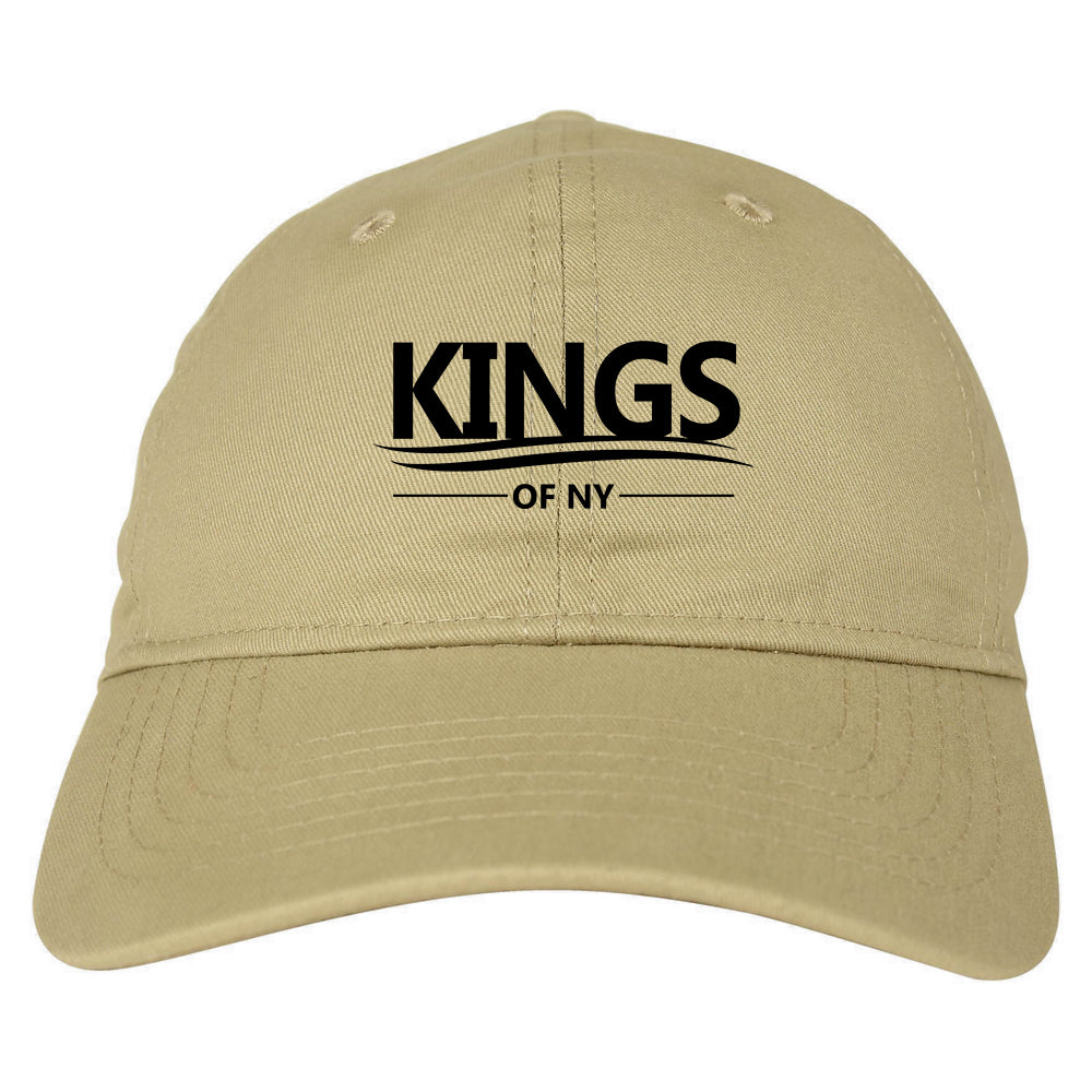Kings Of NY Campaign Logo Tan Dad Hat