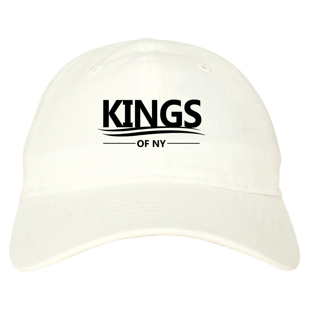 Kings Of NY Campaign Logo White Dad Hat