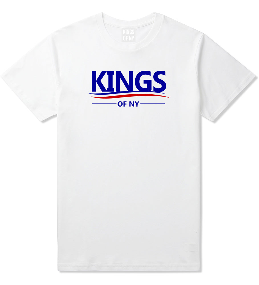 Kings Of NY Campaign Logo T-Shirt in White