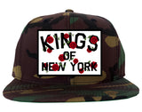 Kings Of New York Rose Garland Camo Snapback Hat