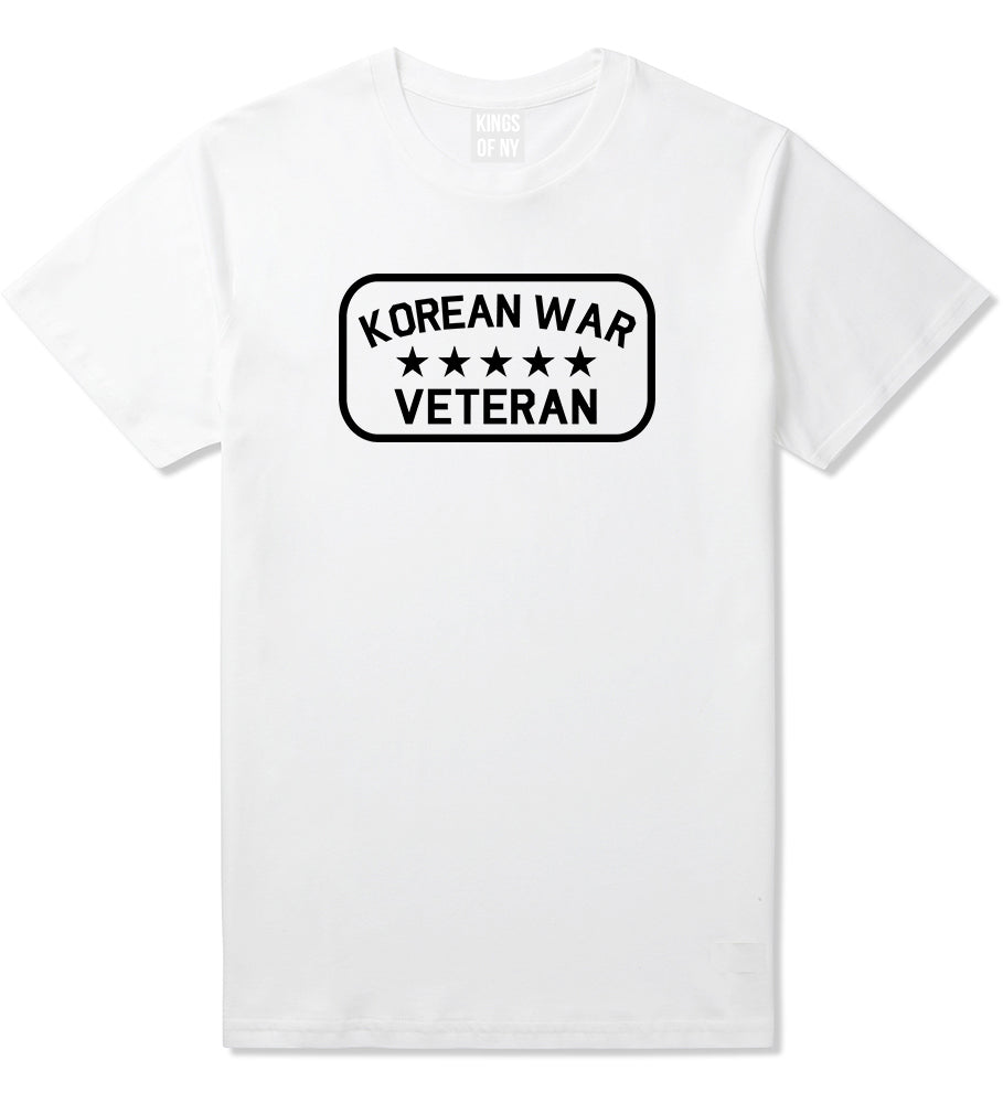 Korean War Veteran Mens T Shirt White