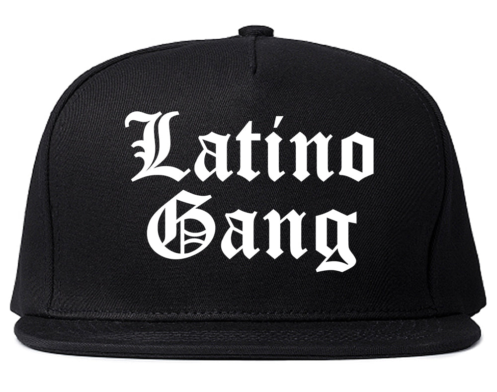 Latino Gang Mens Snapback Hat Black