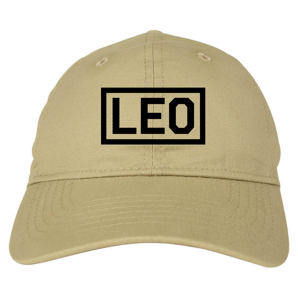 Leo_Horoscope_Sign Tan Dad Hat