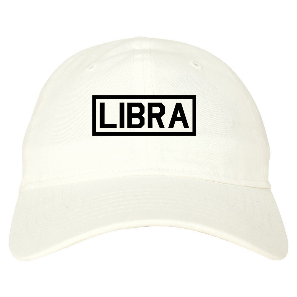 Libra_Horoscope_Sign White Dad Hat