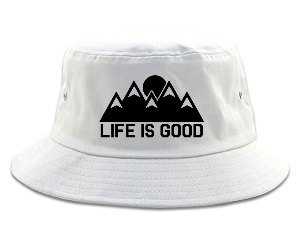 Life is best sale good bucket hat