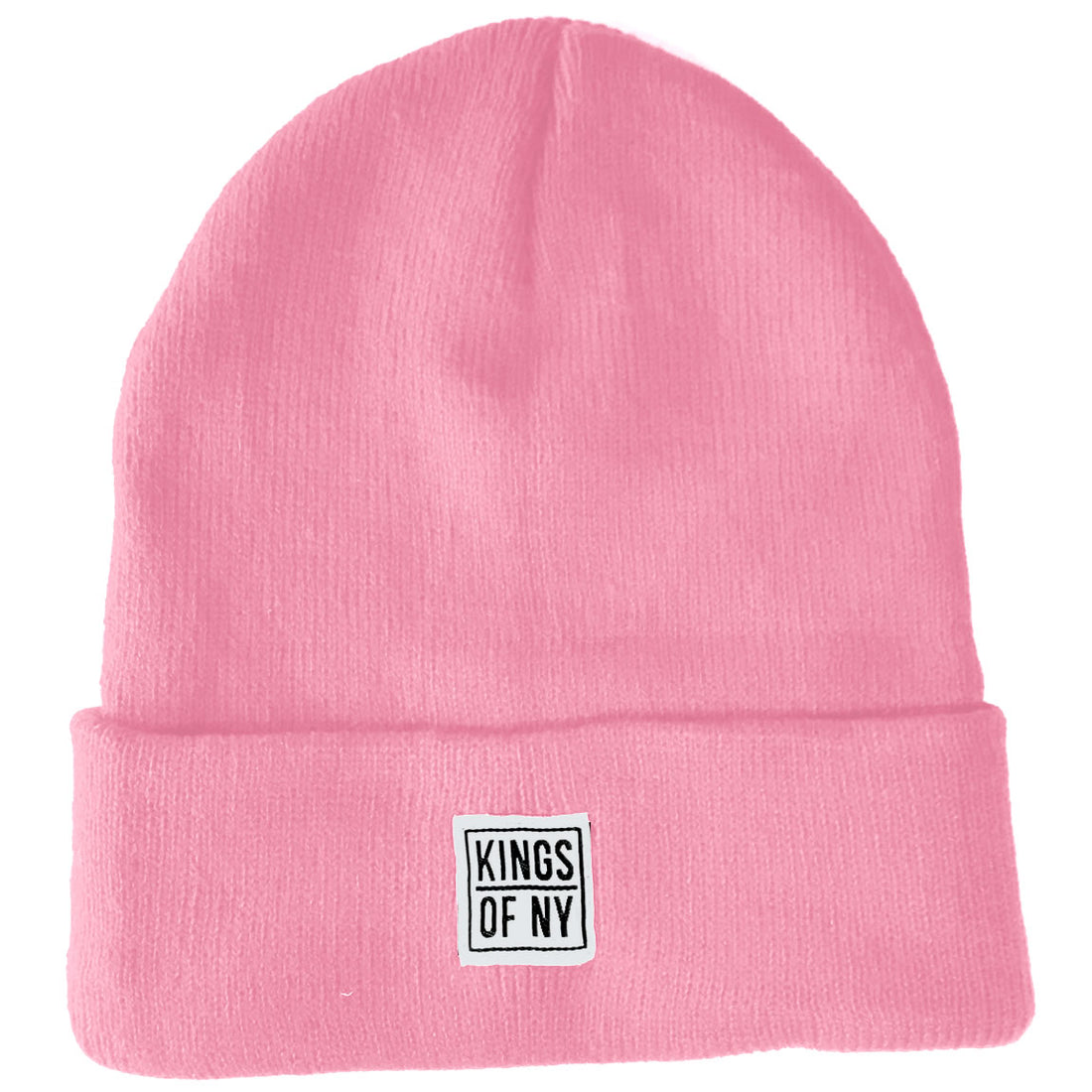 Light Pink Beanie Hat by Kings Of NY