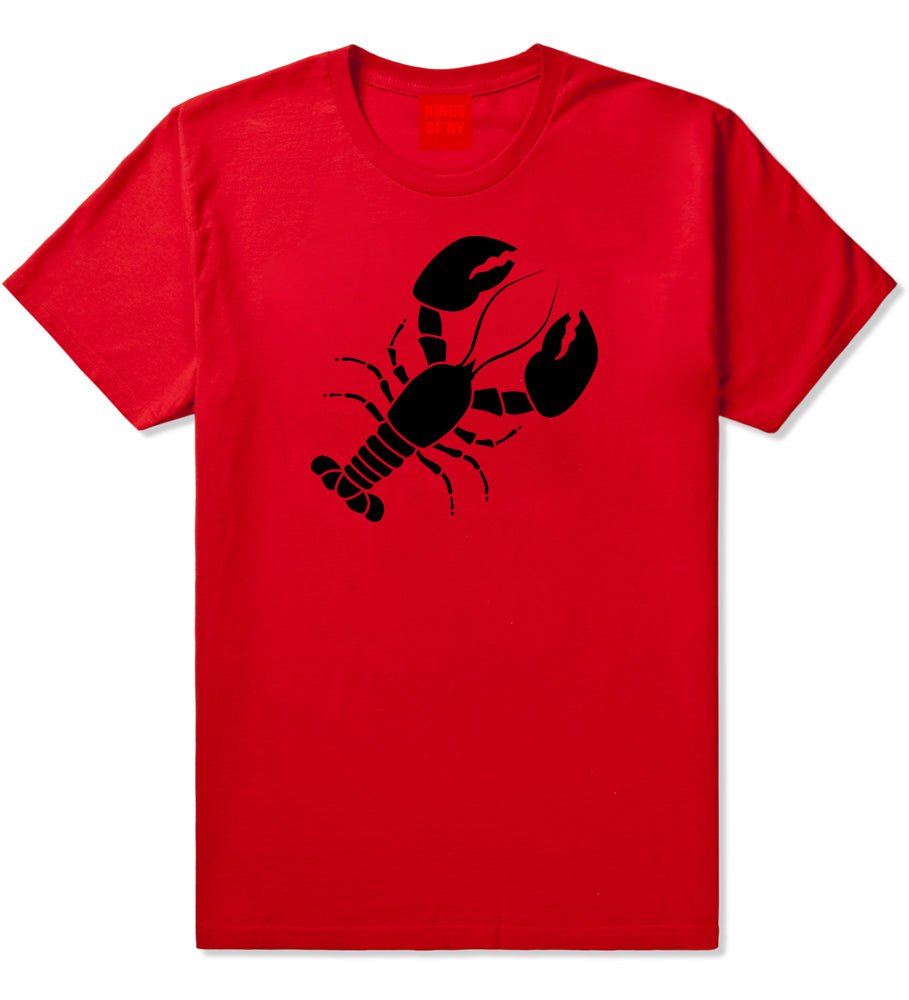 Lobster Mens T-Shirt Red by Kings Of NY