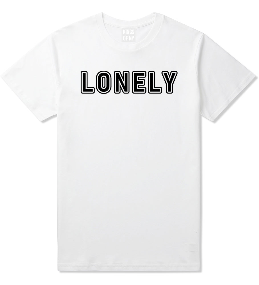 Lonely Mens T-Shirt White