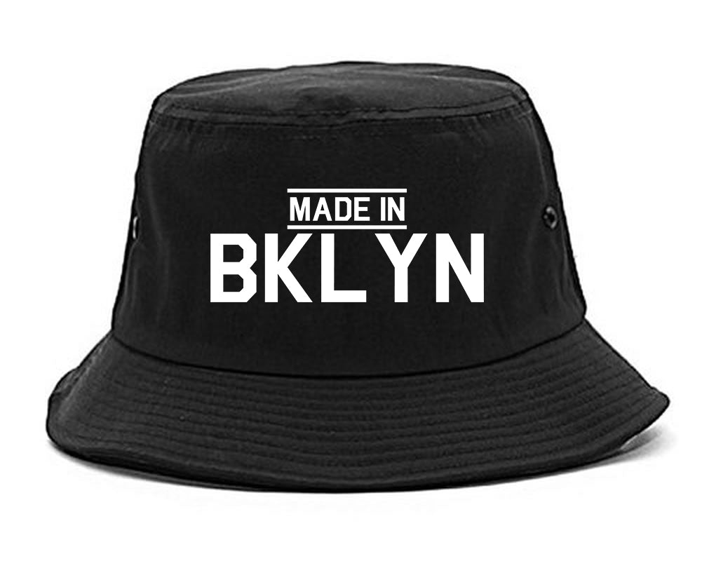 Made In BKLYN Brooklyn Mens Bucket Hat Black