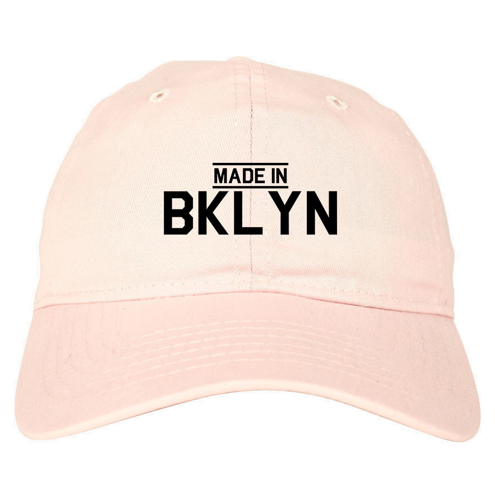 Made In BKLYN Brooklyn Mens Dad Hat Pink