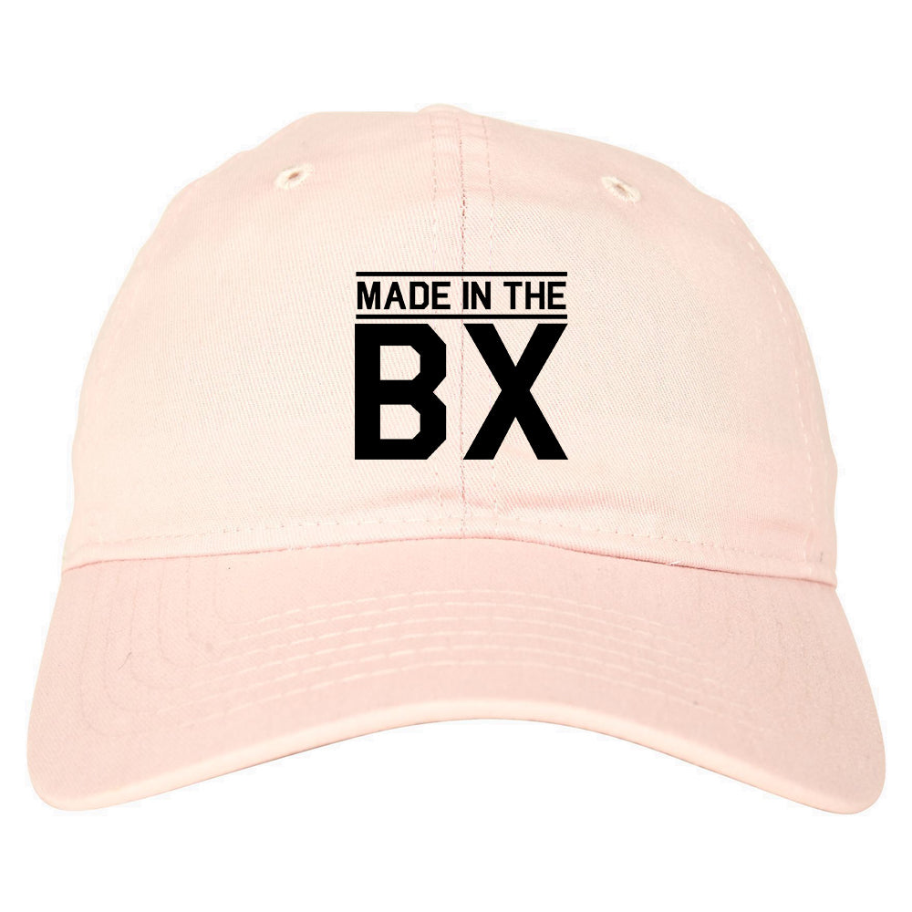Made In The BX Bronx Mens Dad Hat Pink