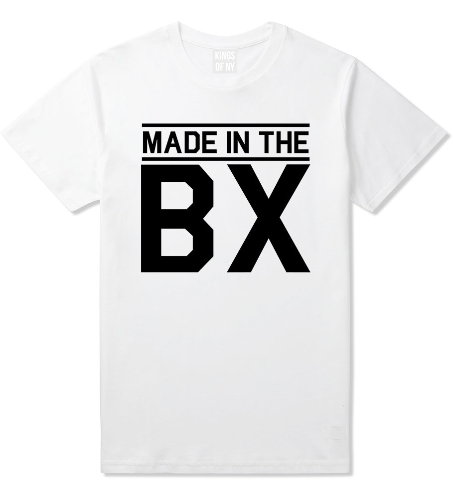 Made In The BX Bronx Mens T-Shirt White