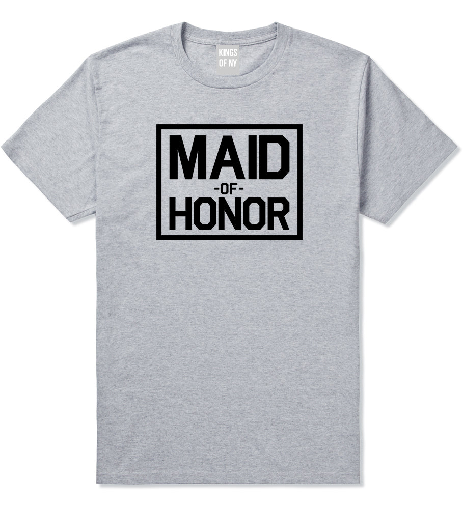 Maid_Of_Honor_Wedding Mens Grey T-Shirt by Kings Of NY