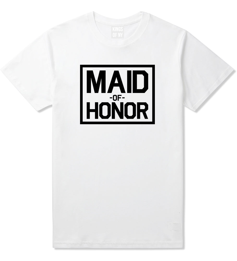 Maid_Of_Honor_Wedding Mens White T-Shirt by Kings Of NY